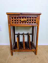 Vintage Bohemian End Table