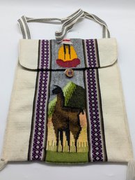 Andean Alpaca Wool Crossbody Bag