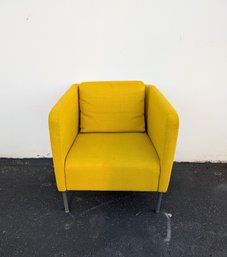 Vibrant Yellow Armchair