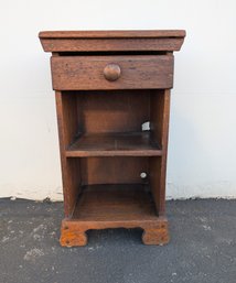 Rustic Wooden Nightstand