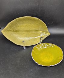Vintage Mid-Century Modern Ceramic Dish Set
