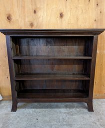 Vintage Wooden Open Bookcase