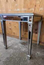 Glam-Style Mirrored Console Table