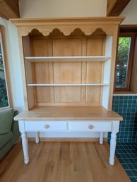 Farmhouse-Style Sideboard And Hutch