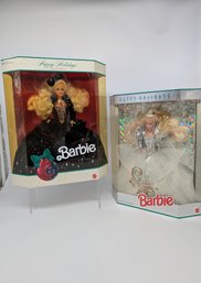 1991 And 1992 Limited Edition Holiday Barbies