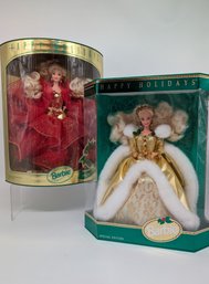 1993 And 1994 Limited Edition Holiday Barbies