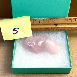 LOT 5, Rocks/crystals, Rose Quartz Heart And Egg