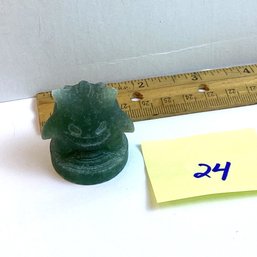 LOT 24, Rocks/crystals, Pokemon?, Green Jade Character, Monster