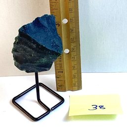 LOT 38, Rocks/crystals, Mounted Ocean Jasper, Dark Green, 2 Inch