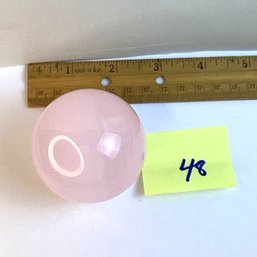 LOT 48, Rocks/crystals, Mangano Calcite Sphere, UV Reacts Red, 2.5 Inch