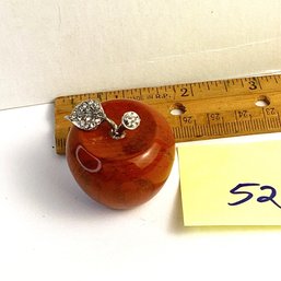 LOT 52, Rocks/crystals, Red Jasper Apple, 1 Inch