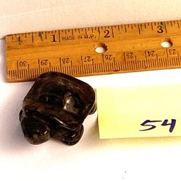 LOT 54, Rocks/crystals, Carved Larvakite Turtle