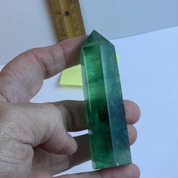 LOT 77, Rocks/crystals, Fluorite Point, Tower, UV Reacts Dark Blue