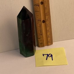 LOT 79, Rocks/crystals, Fluorite Point, Tower, UV Reacts Dark Blue