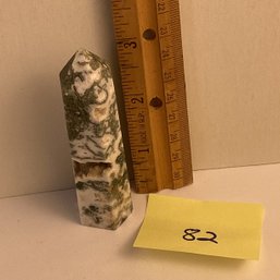 LOT 82, Rocks/crystals, Moss Agate Point, Tower
