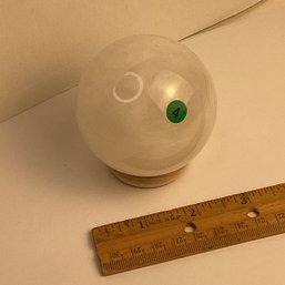 LOT 104, Rocks/crystals, Large Quartz Sphere, 3 Inch