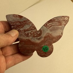LOT 110, Rocks/crystals, Carved Butterfly, Red Jasper