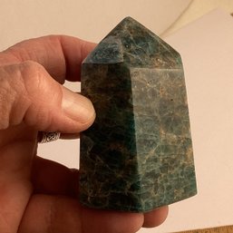 LOT 126, Rocks/crystals, Blue Apatite Point, Tower, Thick