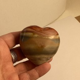 LOT 127, Rocks/crystals, Large Picture Jasper Heart