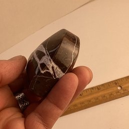 LOT 128, Rocks/crystals, Large Crazy Lace Agate Heart