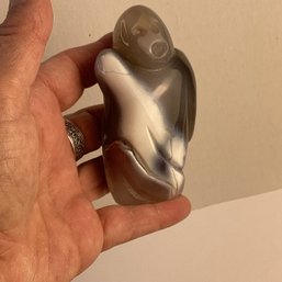 LOT 139, Rocks/crystals, Carved Orca Agate Ghost, Solid