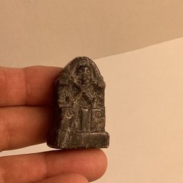 LOT 143, Rocks/crystals, Carved Larvakite Tombstone