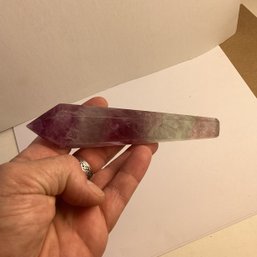 LOT 159, Rocks/crystals, Fluorite Wand, 6 Inch, UV Reactive