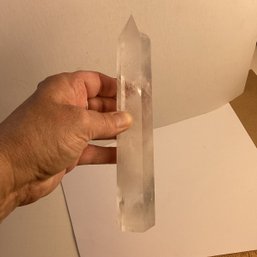 LOT 161, Rocks/crystals, Large Clear Quartz Tower, 7 Inch
