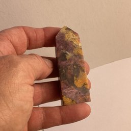 LOT 165, Rocks/crystals, Lepidolite Tower, Point, 3 Inch, Purple/pink