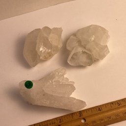 LOT 168, Rocks/crystals, Rough Quartz Crystals Grouping