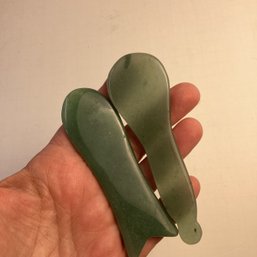 Natural Stone Green Aventurine Gua Sha Tools (2)