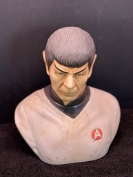 Vintage Large Ceramic Mr Spock Liqueur Decanter, 1979, Grenadier, 12 In