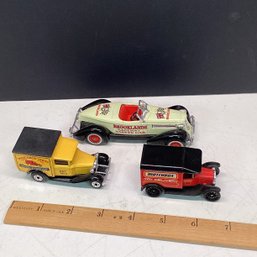 3 Vintage Matchbox Die Cast Cars, Lesney, 1979, Etc
