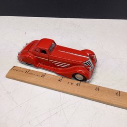 Vintage DC Batman Toy Car, CORGI, Red