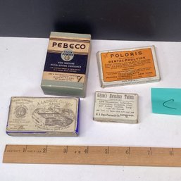 Lot C, Pharmaceutical And Apothecary Lot, Dental, Rheumatism, Etc.