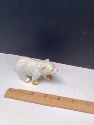 Vintage Japanese Porcelain Polar Bear Figurine