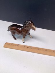 Vintage Ceramic Horse Figurine