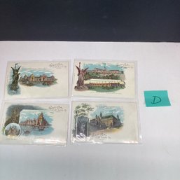 Antique Post Cards, LOT D, 1904 Worlds Fair, St. Louis