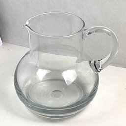 Polish Crystal Water Pitcher, 8 Inch