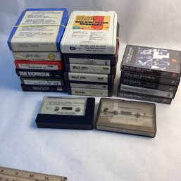 Another 8 Track And Cassette Lot, ROLLING STONES, Johnny Cash, And More