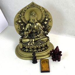 Vintage Asian Art/deities, Buddha, Ganesh, Etc., Decorative