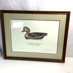 Pencil Signed, Lim. Ed. Duck Print, Peterson, 1984, Extra For Shipping