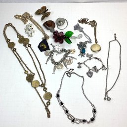 Vintage Costume Jewelry Assortment, LOOK!