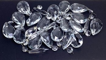 Vintage Chandelier Crystal Assortment, Repurpose, Jewelry Making, Etc.