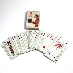 1963 Coca Cola Advertising Playing Cards, Complete With 2 Jokers