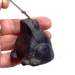 Vintage Cast Iron Frog Bell