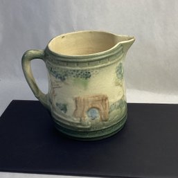 Antique Majolica Pitcher