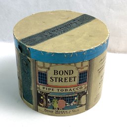 WWII Era Cardboard Tobacco Box, Bond Street, Circa 1937