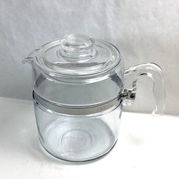 MCM Pyrex 9 Cup Percolator Coffee Pot, Mint Cond.