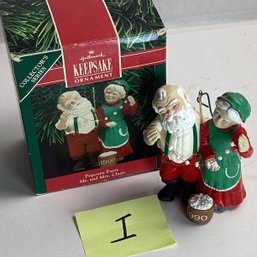 Vintage Hallmark Christmas Ornament, MIB, LOT I, Popcorn Party